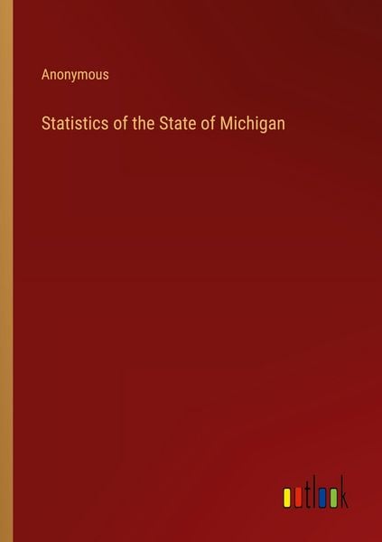 Produktbild: Statistics of the State of Michigan