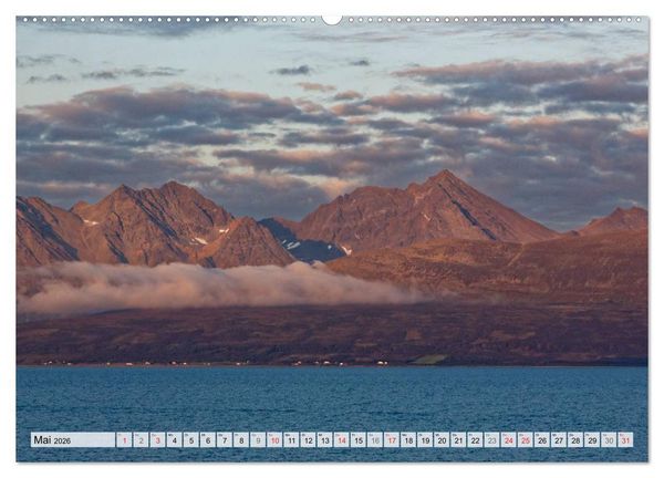 Produktbild: Hurtigruten - Faszination Natur (hochwertiger Premium Wandkalender 2026 DIN A2 quer), Kunstdruck in Hochglanz