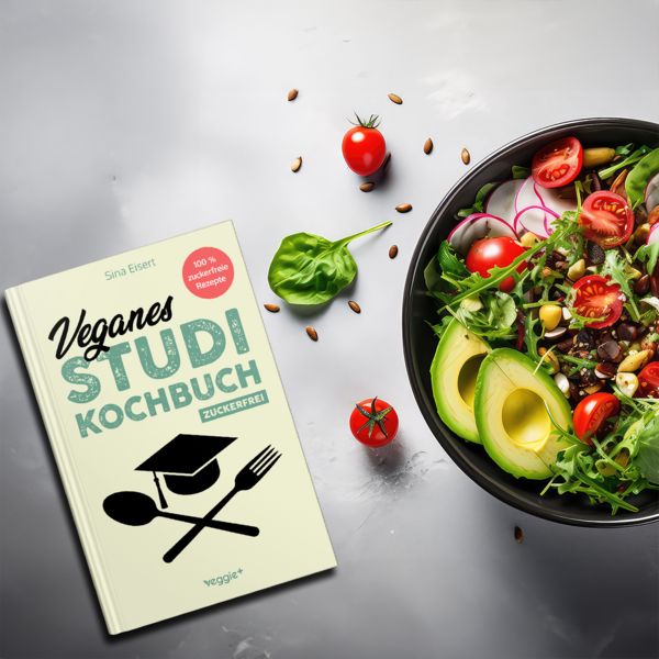 Produktbild: Veganes Studi-Kochbuch (zuckerfrei)