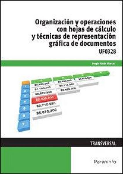 Produktbild: Organizaci&oacute;n y operaciones con hojas de c&aacute;lculo y t&eacute;cnicas de representaci&oacute;n gr&aacute;fica de documentos