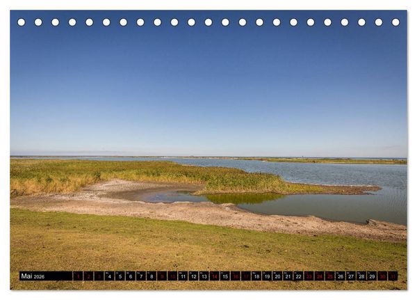 Produktbild: Insel Fehmarn - Impressionen eines Sommertages an der Ostsee (Tischkalender 2026 DIN A5 quer), CALVENDO Monatskalender