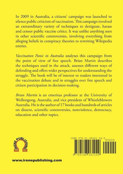 Produktbild: Vaccination Panic in Australia