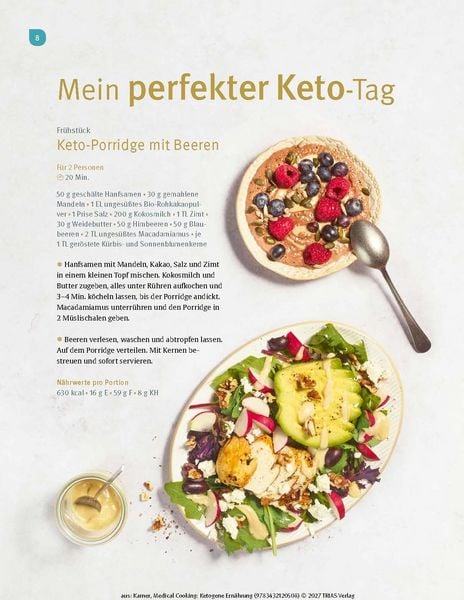 Produktbild: Medical Cooking: Ketogene Ern&auml;hrung