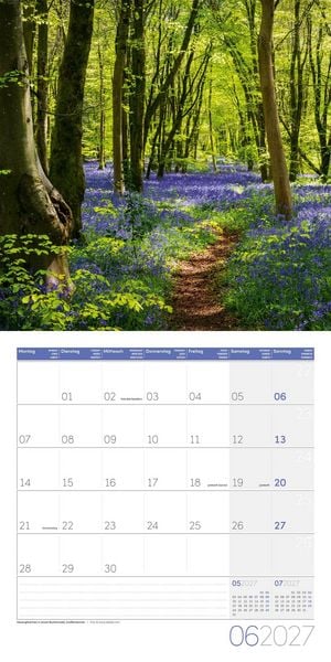Produktbild: Traumpfade Kalender 2027 - 30x30 - Art12