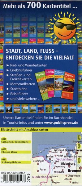 Produktbild: Ostfriesland, Friesland, Ammerland & Wesermarsch