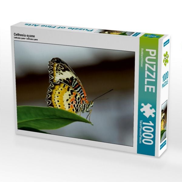 CALVENDO Puzzle Cethosia cyane | 1000 Teile Lege-Größe 64 × 48 cm Foto-Puzzle für glückliche Stunden