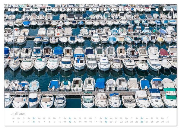 Produktbild: Marseille Maritime Metropole (Tischkalender 2026 DIN A5 quer), CALVENDO Monatskalender