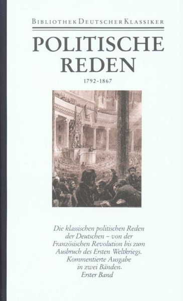 Produktbild: Politische Reden in vier B&auml;nden