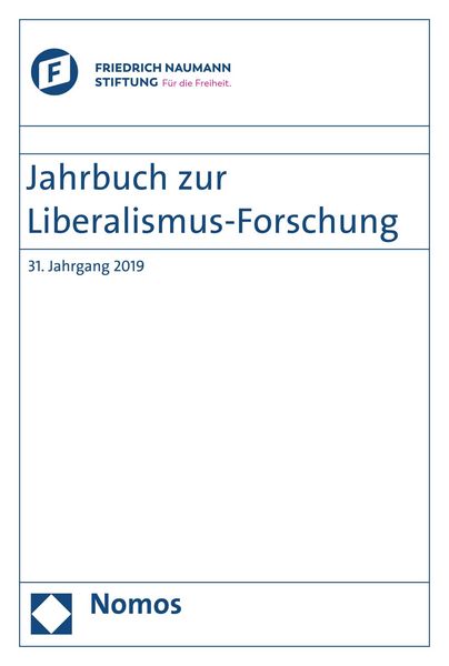 Produktbild: Jahrbuch zur Liberalismus-Forschung