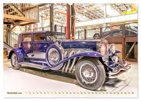 Produktbild: Nationales Auto Museum, The Loh Collection (Wandkalender 2026 DIN A2 quer), CALVENDO Monatskalender