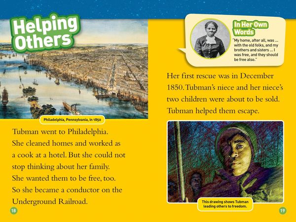 Produktbild: Harriet Tubman (National Geographic Kids Readers, Level 2)