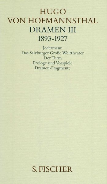 Produktbild: Dramen III. 1893-1927