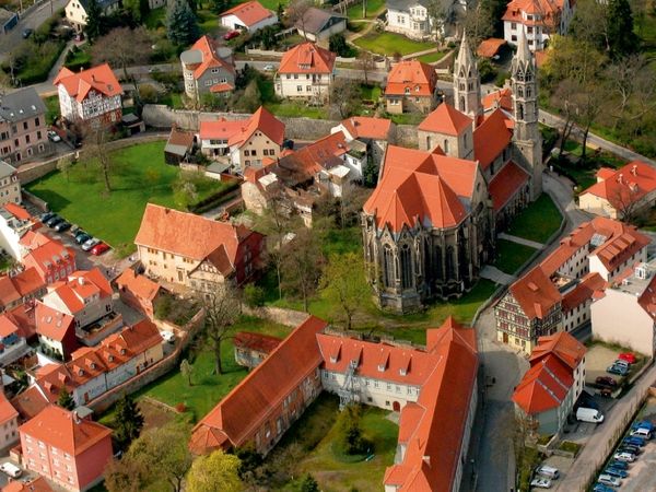 Produktbild: Ensemble: Liebfrauenkirche - Kloster - Prinzenhof - Papierm&uuml;hle und Teile der alten Stadtmauer (Puzzle)