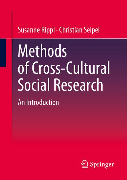 Produktbild: Methods of Cross-Cultural Social Research