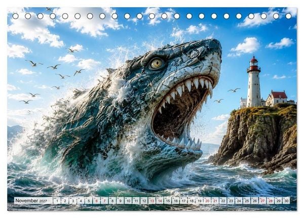 Produktbild: Die W&auml;chter der Erde (Tischkalender 2027 DIN A5 quer), CALVENDO Monatskalender