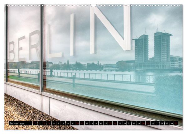 Produktbild: Berlin, so bunt wie das Leben (hochwertiger Premium Wandkalender 2026 DIN A2 quer), Kunstdruck in Hochglanz