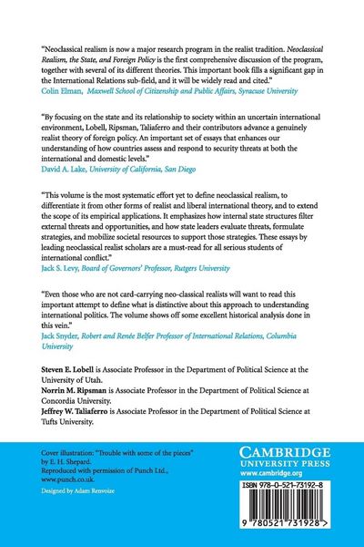 Produktbild: Neoclassical Realism, the State, and Foreign Policy