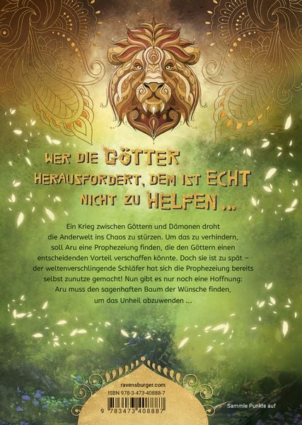 Aru gegen die Götter, Band 3 - Das Geheimnis des Wunschbaums