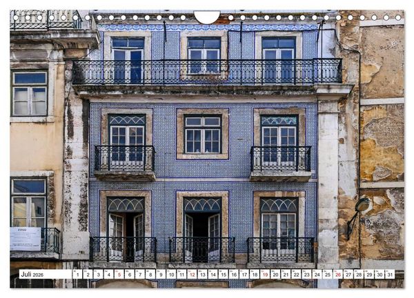 Produktbild: Bezauberndes Lissabon (Wandkalender 2026 DIN A4 quer), CALVENDO Monatskalender