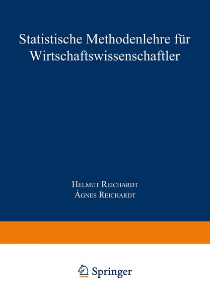 Produktbild: Statistische Methodenlehre f&uuml;r Wirtschaftswissenschaftler