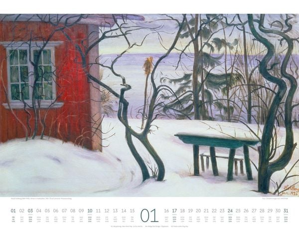 Produktbild: Kunstwerk Garten Kalender 2027