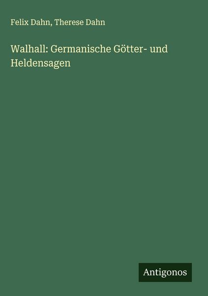 Produktbild: Walhall: Germanische G&ouml;tter- und Heldensagen
