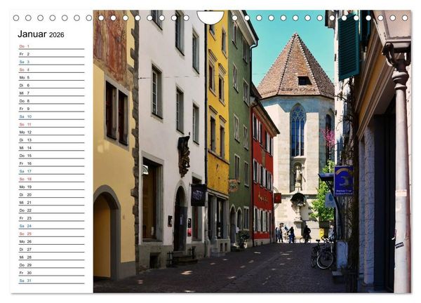 Produktbild: Konstanz - Ansichtssache (Wandkalender 2026 DIN A4 quer), CALVENDO Monatskalender