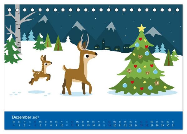 Produktbild: S&uuml;&szlig;e Tierkinder (Tischkalender 2027 DIN A5 quer), CALVENDO Monatskalender