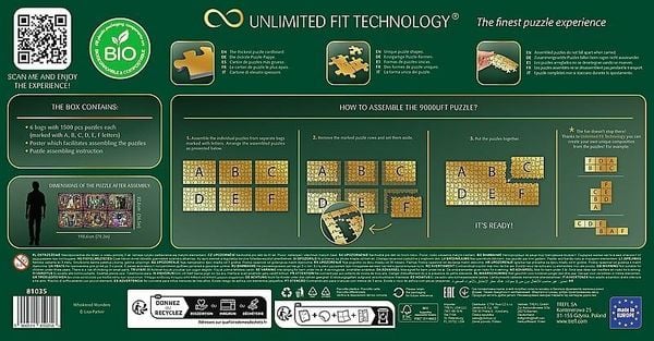 Produktbild: UFT Puzzle 9000- Whiskered Wonders"/ Lisa Parker_L with fee Mix 70%