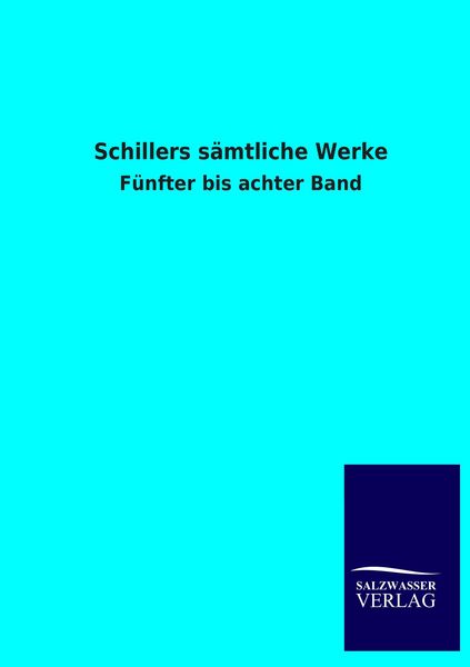 Produktbild: Schillers s&auml;mtliche Werke