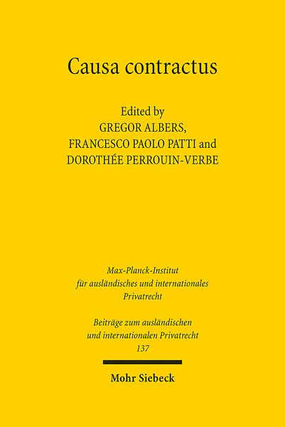 Produktbild: Causa contractus