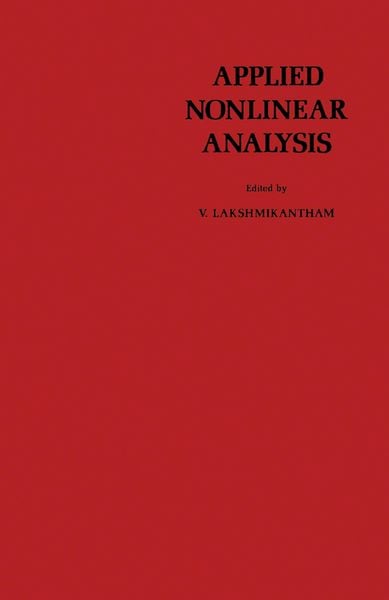 Produktbild: Applied Nonlinear Analysis