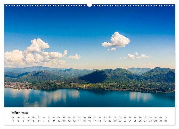 Produktbild: Lago Maggiore - Unterwegs am Westufer (Wandkalender 2026 DIN A2 quer), CALVENDO Monatskalender