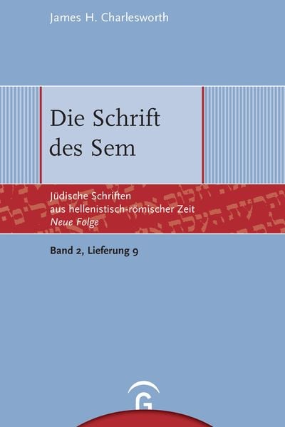 Produktbild: J&uuml;dische Schriften aus hellenistisch-r&ouml;mischer Zeit - Neue Folge... / Die Schrift des Sem