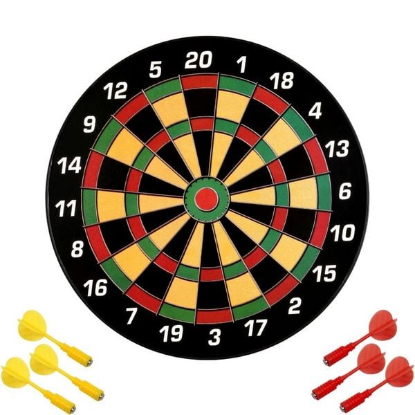 Produktbild: Karella 484501 - Dartboard Magnet - Modell Family inkl. 6 Magnetdarts
