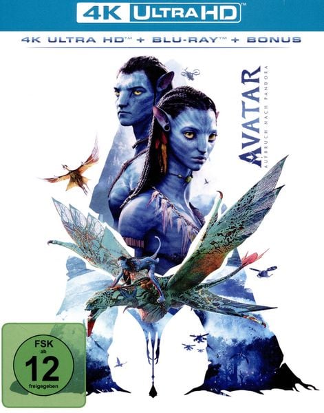 Produktbild: Avatar - Aufbruch nach Pandora - Dolby Vision 2023 (4K Ultra HD + Blu-ray + Bonus-Blu-ray)