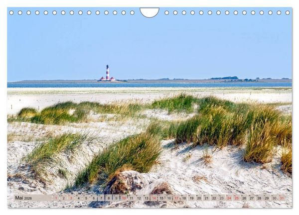 Produktbild: St. Peter Ording - Atemberaubende Momente (Wandkalender 2026 DIN A4 quer), CALVENDO Monatskalender