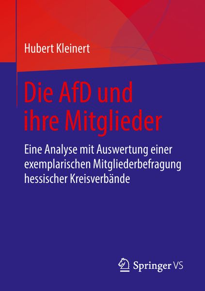 Produktbild: Die AfD und ihre Mitglieder
