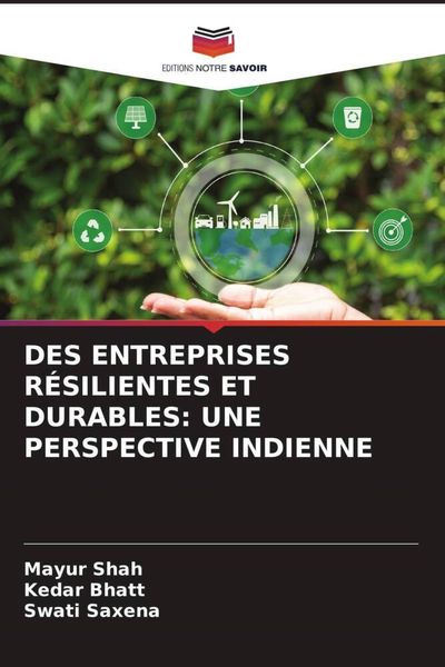 Produktbild: Des Entreprises R&eacute;silientes Et Durables: Une Perspective Indienne