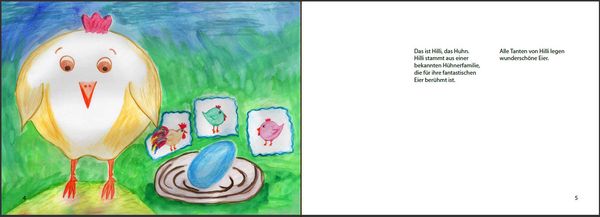 Produktbild: Hilli legt ihr erstes Ei - Das Bilderbuch vom Lernen. F&uuml;r alle Kinder, die gro&szlig;e Pl&auml;ne haben.