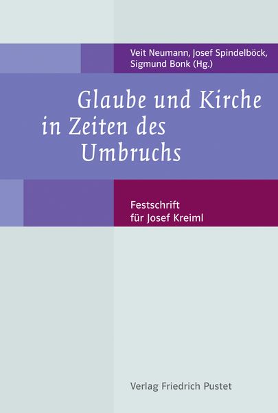 Produktbild: Glaube und Kirche in Zeiten des Umbruchs