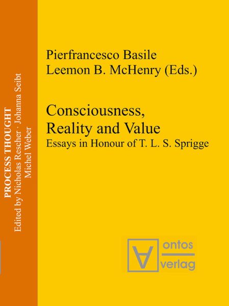 Produktbild: Consciousness, Reality and Value