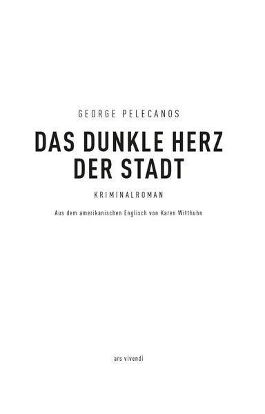Produktbild: Das dunkle Herz der Stadt