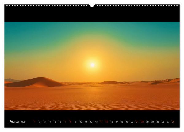 Produktbild: Puristische Landschaften (Wandkalender 2026 DIN A2 quer), CALVENDO Monatskalender