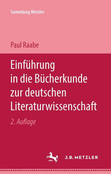 Produktbild: Einf&uuml;hrung in die B&uuml;cherkunde zur deutschen Literaturwissenschaft