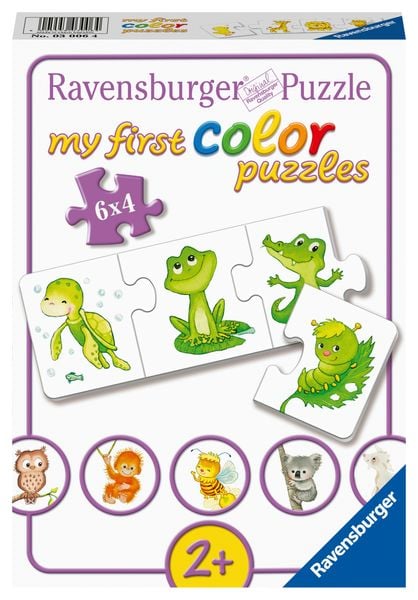 Puzzle Ravensburger Meine liebsten Tierkinder 6 X 4 Teile