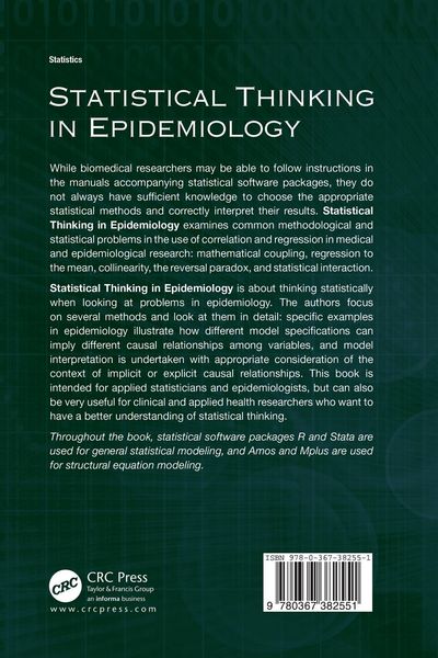 Produktbild: Statistical Thinking in Epidemiology