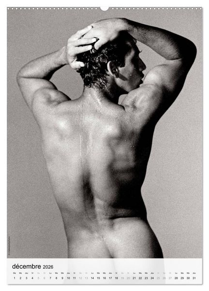 Produktbild: contrastes hommes (Calendrier mural 2026 DIN A2 horizontal), CALVENDO calendrier mensuel