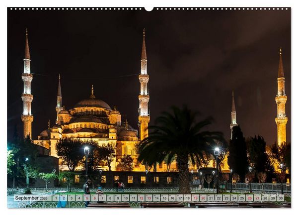 Produktbild: Istanbul - Im Schnittpunkt von Kulturen und Kontinenten (Wandkalender 2026 DIN A2 quer), CALVENDO Monatskalender