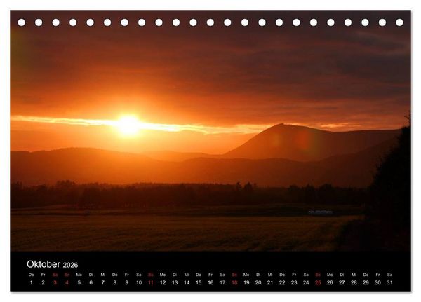 Produktbild: Der Sonne entgegen (Tischkalender 2026 DIN A5 quer), CALVENDO Monatskalender
